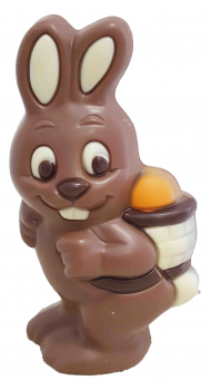Osterhase mit Korb - Schoko Figur